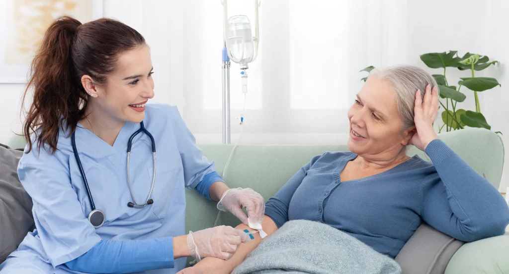 Infusion Therapy provides safe, comfortable, and convenient care for patients.